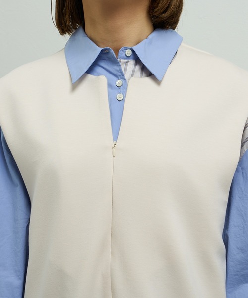 Lui's（ルイス）の「ライトダンボールベスト（ベスト・レディース・ブラック/ブルー/アイボリー・FREE）」の11枚目の写真