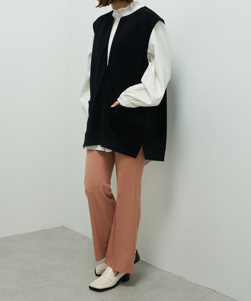 Lui's（ルイス）の「ライトダンボールベスト（ベスト・レディース・ブラック/ブルー/アイボリー・FREE）」の4枚目の写真