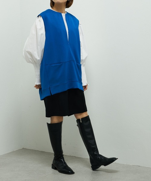 Lui's（ルイス）の「ライトダンボールベスト（ベスト・レディース・ブラック/ブルー/アイボリー・FREE）」の17枚目の写真