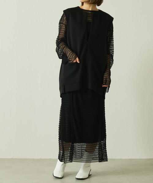 Lui's（ルイス）の「ライトダンボールベスト（ベスト・レディース・ブラック/ブルー/アイボリー・FREE）」の20枚目の写真