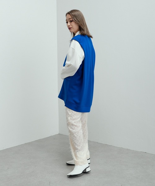 Lui's（ルイス）の「ライトダンボールベスト（ベスト・レディース・ブラック/ブルー/アイボリー・FREE）」の19枚目の写真