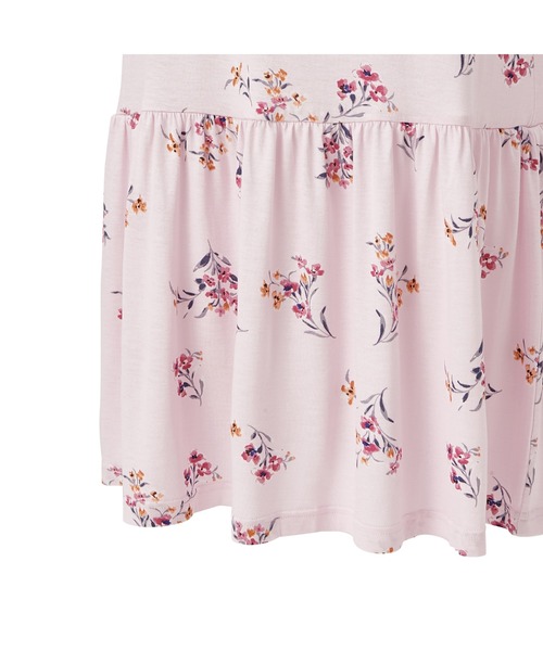 Francfranc（フランフラン）の「フラワープリント 半袖ワンピース ピンク（ワンピース・レディース・ピンク・FREE）」の7枚目の写真