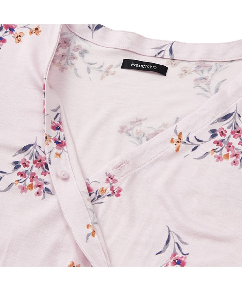 Francfranc（フランフラン）の「フラワープリント 半袖ワンピース ピンク（ワンピース・レディース・ピンク・FREE）」の8枚目の写真