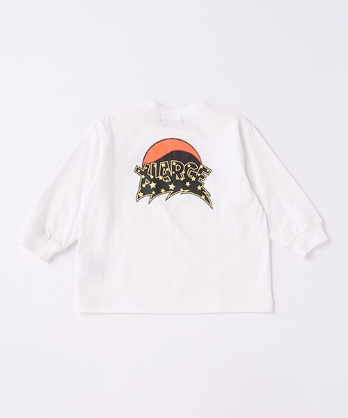XLARGE KIDS（エクストララージキッズ）の「星ロゴ長袖Tシャツ（Tシャツ/カットソー・キッズ・ホワイト/イエロー/ブラック・80ｃｍ/90cm/100cm/120cm/130cm/110cm/140cm）」の4枚目の写真