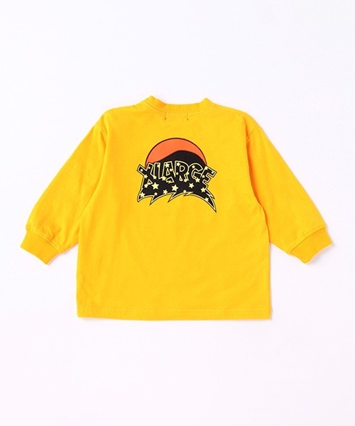 XLARGE KIDS（エクストララージキッズ）の「星ロゴ長袖Tシャツ（Tシャツ/カットソー・キッズ・ホワイト/イエロー/ブラック・80ｃｍ/90cm/100cm/120cm/130cm/110cm/140cm）」の8枚目の写真