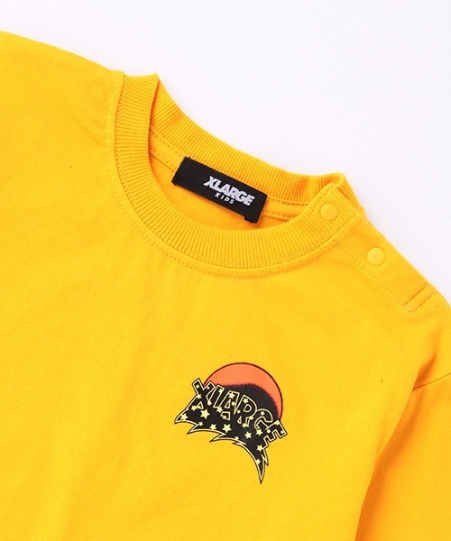 XLARGE KIDS（エクストララージキッズ）の「星ロゴ長袖Tシャツ（Tシャツ/カットソー・キッズ・ホワイト/イエロー/ブラック・80ｃｍ/90cm/100cm/120cm/130cm/110cm/140cm）」の13枚目の写真