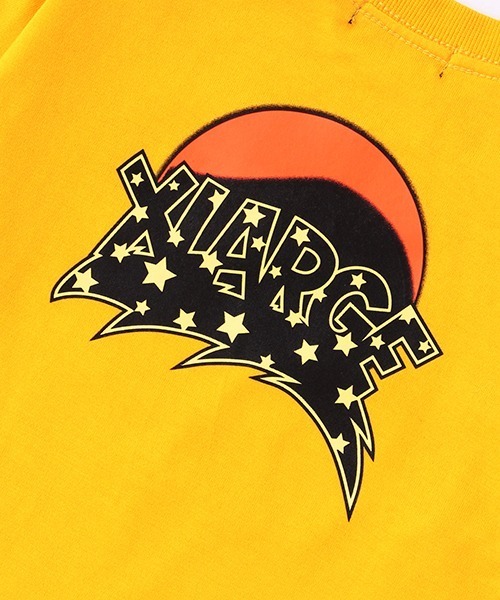 XLARGE KIDS（エクストララージキッズ）の「星ロゴ長袖Tシャツ（Tシャツ/カットソー・キッズ・ホワイト/イエロー/ブラック・80ｃｍ/90cm/100cm/120cm/130cm/110cm/140cm）」の6枚目の写真