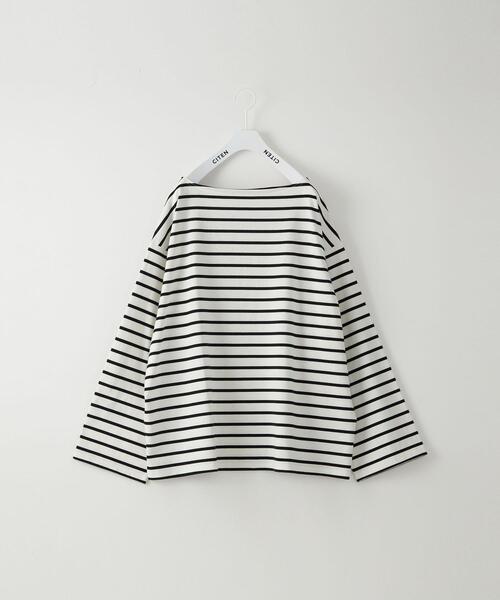 CITEN(シテン)の「<CITEN(シテン)>グランバトーT カットソー(Tシャツ/カットソー・メンズ・ホワイト/ブラック・FREE)」の2枚目の写真