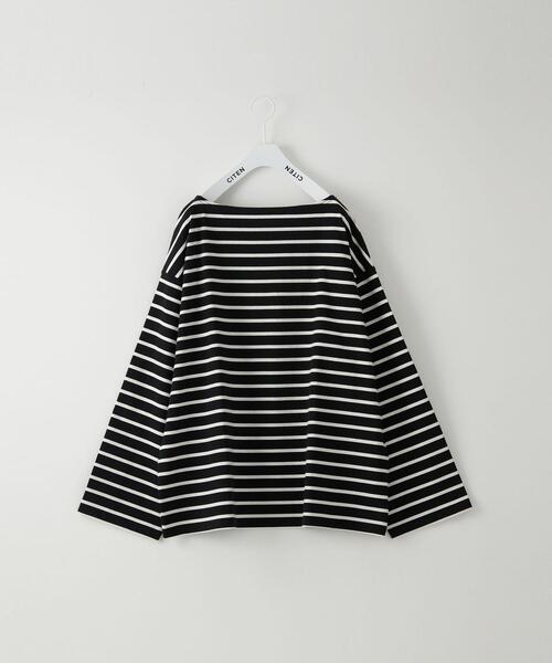 CITEN(シテン)の「<CITEN(シテン)>グランバトーT カットソー(Tシャツ/カットソー・メンズ・ホワイト/ブラック・FREE)」の1枚目の写真