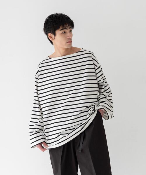 CITEN(シテン)の「<CITEN(シテン)>グランバトーT カットソー(Tシャツ/カットソー・メンズ・ホワイト/ブラック・FREE)」の11枚目の写真