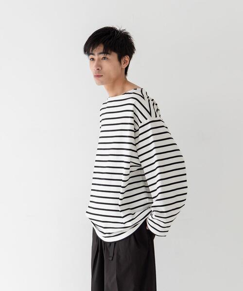 CITEN(シテン)の「<CITEN(シテン)>グランバトーT カットソー(Tシャツ/カットソー・メンズ・ホワイト/ブラック・FREE)」の12枚目の写真