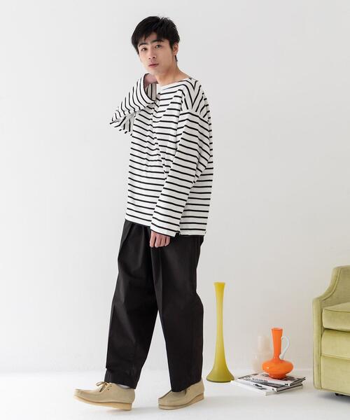 CITEN(シテン)の「<CITEN(シテン)>グランバトーT カットソー(Tシャツ/カットソー・メンズ・ホワイト/ブラック・FREE)」の13枚目の写真