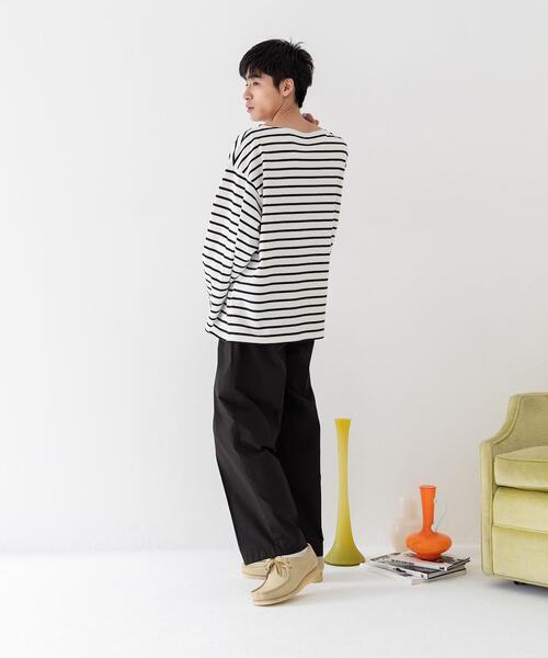 CITEN(シテン)の「<CITEN(シテン)>グランバトーT カットソー(Tシャツ/カットソー・メンズ・ホワイト/ブラック・FREE)」の14枚目の写真