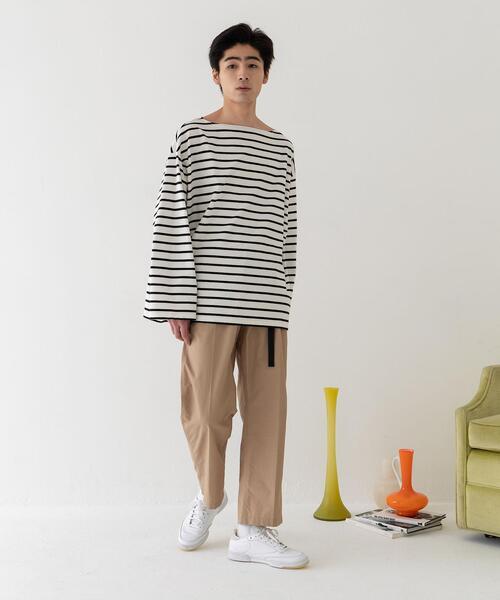 CITEN(シテン)の「<CITEN(シテン)>グランバトーT カットソー(Tシャツ/カットソー・メンズ・ホワイト/ブラック・FREE)」の15枚目の写真
