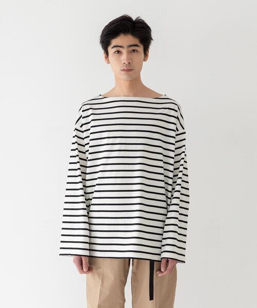 CITEN(シテン)の「<CITEN(シテン)>グランバトーT カットソー(Tシャツ/カットソー・メンズ・ホワイト/ブラック・FREE)」の17枚目の写真