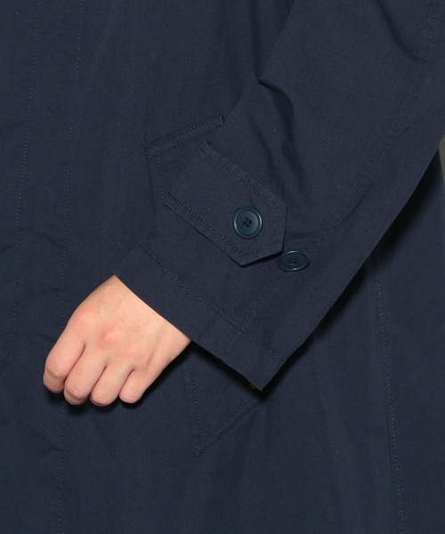 Alpha Industries（アルファインダストリーズ）の「＜自宅洗濯可能＞ステンカラーコート ビッグフィット オーバーサイズ（ステンカラーコート・メンズ・ブラック/ベージュ/ネイビー/オリーブ・MEDIUM/LARGE/X-LARGE）」の17枚目の写真