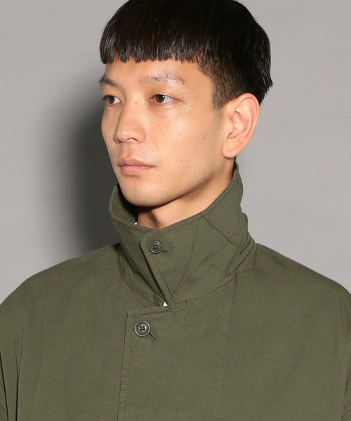 Alpha Industries（アルファインダストリーズ）の「＜自宅洗濯可能＞ステンカラーコート ビッグフィット オーバーサイズ（ステンカラーコート・メンズ・ブラック/ベージュ/ネイビー/オリーブ・MEDIUM/LARGE/X-LARGE）」の16枚目の写真