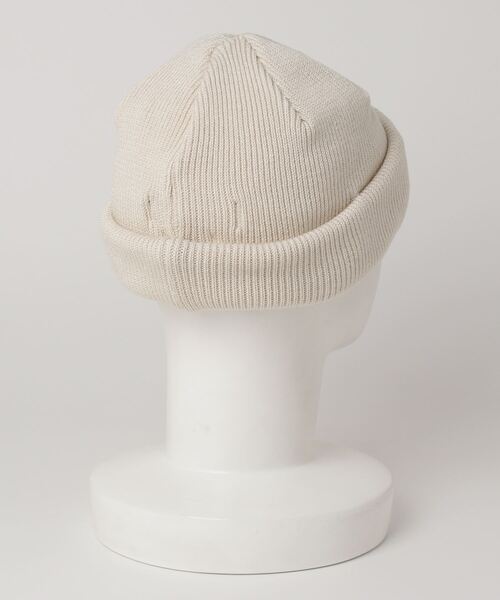 RACAL（ラカル）の「RACAL/Roll Knit Cap（ニットキャップ/ビーニー・メンズ・ブラック/ブルー/ライトブラウン/アイボリー・FREE）」の5枚目の写真