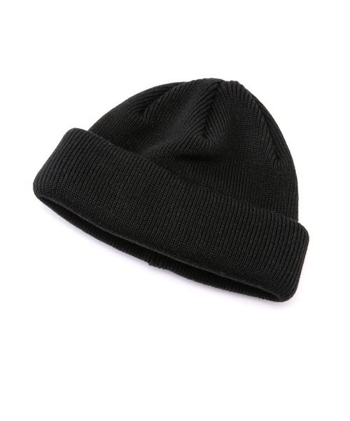 RACAL（ラカル）の「RACAL/Roll Knit Cap（ニットキャップ/ビーニー・メンズ・ブラック/ブルー/ライトブラウン/アイボリー・FREE）」の2枚目の写真