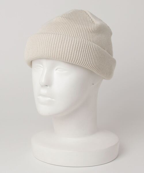 RACAL（ラカル）の「RACAL/Roll Knit Cap（ニットキャップ/ビーニー・メンズ・ブラック/ブルー/ライトブラウン/アイボリー・FREE）」の7枚目の写真