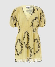 Pleated Georgette