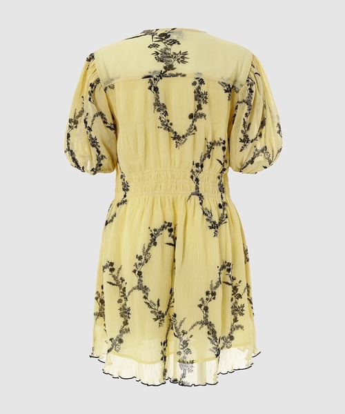 7/25まで値下げ★ganni ワンピース セール】Pleated Georgette（ワンピース）｜GANNI（ガニー）の