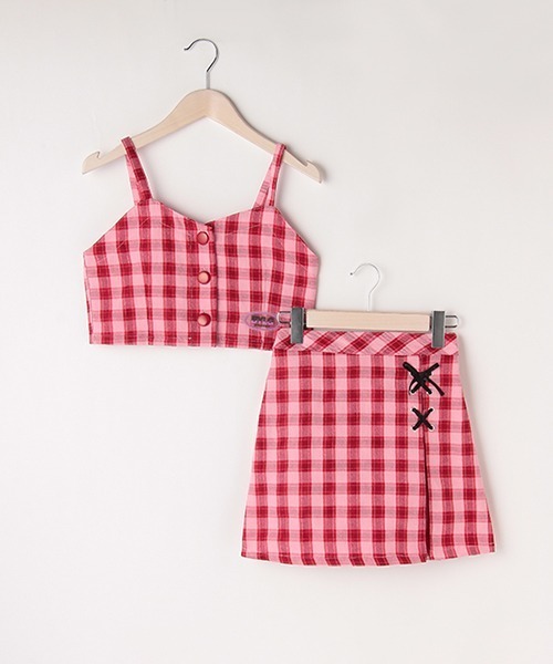 by LOVEiT（バイラビット）の「ビスチェスカパンセット（アンサンブル・キッズ・レッド/イエロー/ピンク・140cm/120cm/130cm/150cm/160cm）」の16枚目の写真