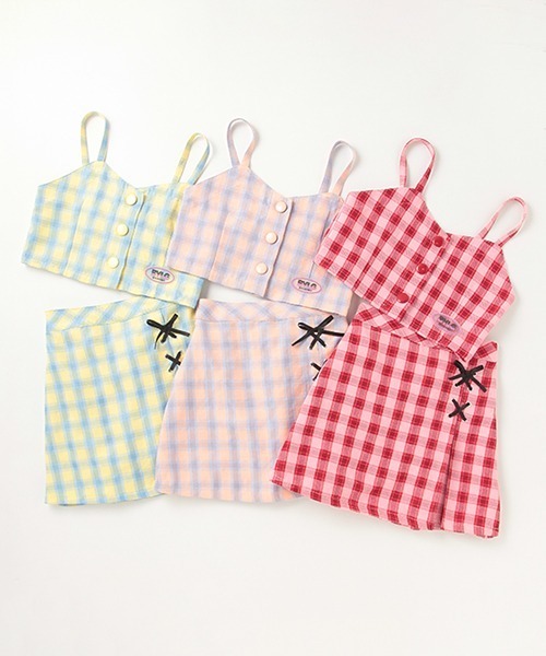 by LOVEiT（バイラビット）の「ビスチェスカパンセット（アンサンブル・キッズ・レッド/イエロー/ピンク・140cm/120cm/130cm/150cm/160cm）」の11枚目の写真