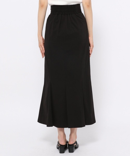 mysty woman（ミスティウーマン）の「ムジナローマーメイドスカート 276071（スカート・レディース・ブラック/オフホワイト/カーキ/ライトブラウン・FREE）」の17枚目の写真