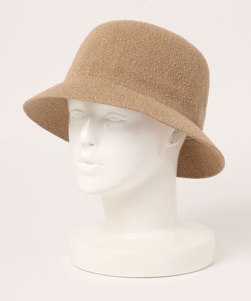 Lugnoncure（ルノンキュール）の「ループヤーンバケットハット（ハット・レディース・ライトベージュ/ベージュ・ﾌﾘ-）」の2枚目の写真