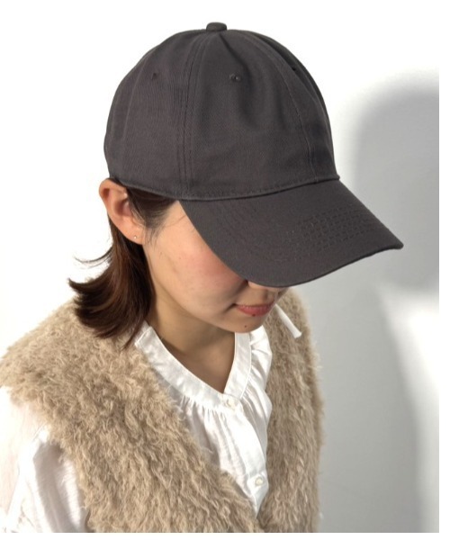 almo（アルモ）の「シンプル無地CAP【YC】（キャップ・レディース・ブラック/グレー/ベージュ/ネイビー/ホワイト/ダークグレー・FREE）」の19枚目の写真