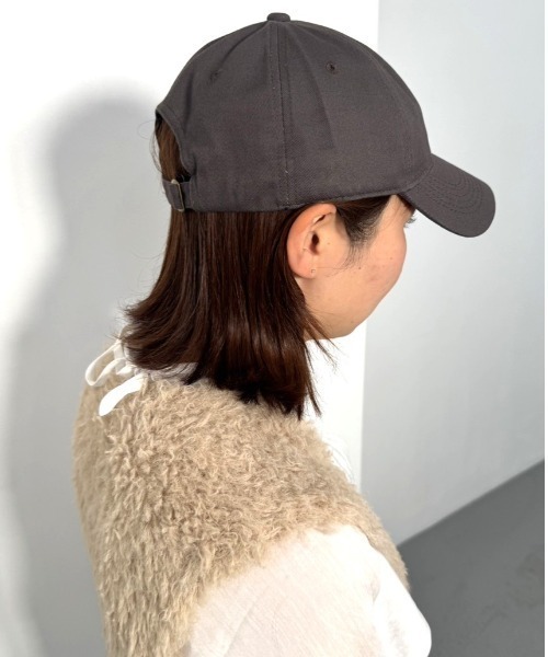 almo（アルモ）の「シンプル無地CAP【YC】（キャップ・レディース・ブラック/グレー/ベージュ/ネイビー/ホワイト/ダークグレー・FREE）」の20枚目の写真