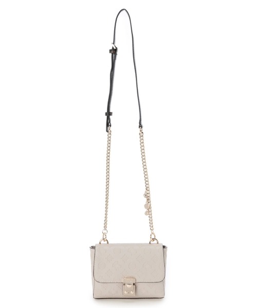 Guess（ゲス）の「CARLSON Mini Crossbody Flap（ショルダーバッグ・レディース・ブラック/ストーン・ONE SIZE）」の7枚目の写真