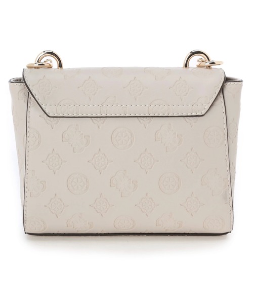 Guess（ゲス）の「CARLSON Mini Crossbody Flap（ショルダーバッグ・レディース・ブラック/ストーン・ONE SIZE）」の8枚目の写真