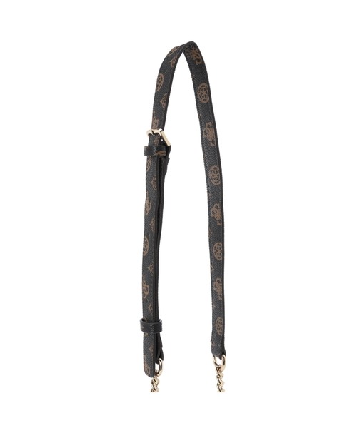 Guess（ゲス）の「CARLSON Mini Crossbody Flap（ショルダーバッグ・レディース・ブラック/ストーン・ONE SIZE）」の10枚目の写真