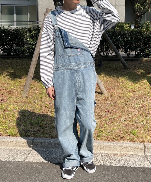 PairPair（ペアペア）の「カラーボーダーシャーリングロンT(ユニセックス)（Tシャツ/カットソー・レディース・ホワイト系/ライトグリーン系/サックスブルー系/ライトイエロー系・フリー）」の9枚目の写真