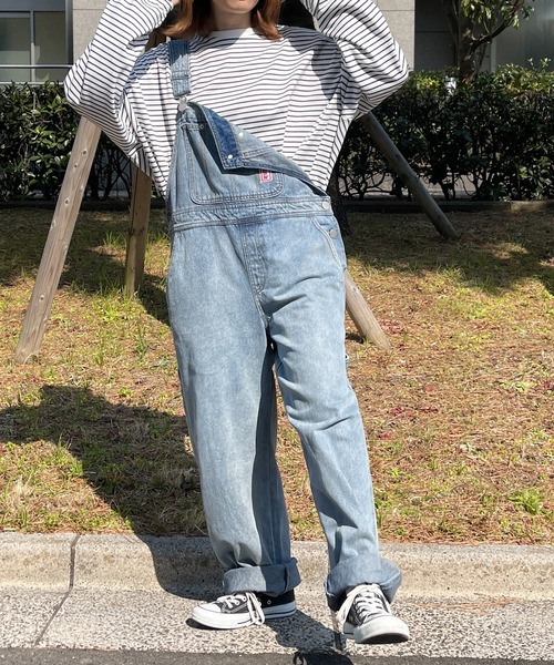 PairPair（ペアペア）の「カラーボーダーシャーリングロンT(ユニセックス)（Tシャツ/カットソー・レディース・ホワイト系/ライトグリーン系/サックスブルー系/ライトイエロー系・フリー）」の5枚目の写真