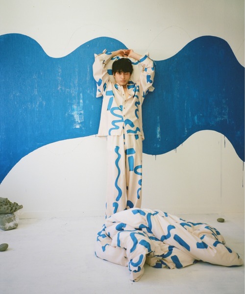 PAMM thanks sea duvet cover (ダブル)＋枕カバー PAMM（パム）の「thanks sea duvet cover (ダブル)（寝具）」 - WEAR