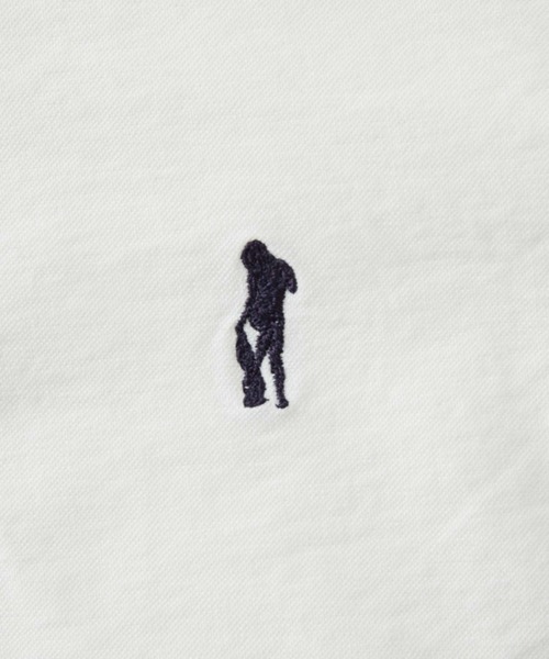 HYSTERIC GLAMOUR(ヒステリックグラマー)の「HYS TIMES刺繍 ボタンダウンシャツ(シャツ/ブラウス・メンズ・ホワイト/ブラック/マジェンタ・SMALL/MEDIUM/LARGE/X-LARGE)」の5枚目の写真