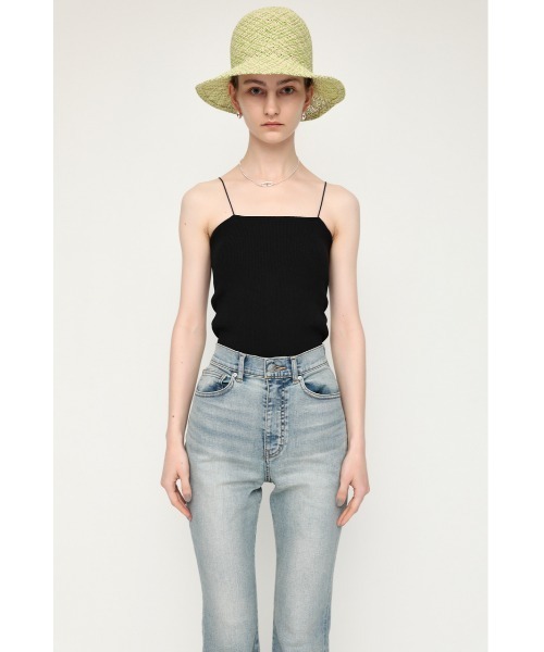 SLY（スライ）の「THIN STRAP KNIT CAMI ニット キャミソール