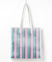 AMERICAN HOLIC | カラフル雑材スクエアトートバッグA(トートバッグ)