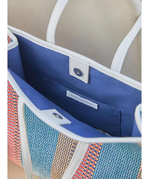 AMERICAN HOLIC(アメリカンホリック)の「カラフル雑材スクエアトートバッグA(トートバッグ・レディース・ピンク/ブルー/キャメル・FREE)」の14枚目の写真