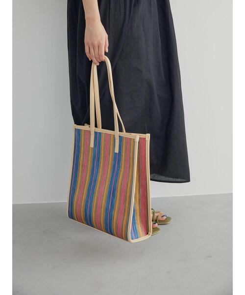 AMERICAN HOLIC(アメリカンホリック)の「カラフル雑材スクエアトートバッグA(トートバッグ・レディース・ピンク/ブルー/キャメル・FREE)」の19枚目の写真