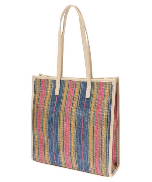 AMERICAN HOLIC(アメリカンホリック)の「カラフル雑材スクエアトートバッグA(トートバッグ・レディース・ピンク/ブルー/キャメル・FREE)」の21枚目の写真