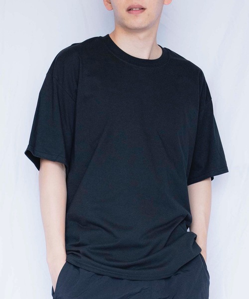 United Athle(ユナイテッドアスレ)の「9.1オンス マグナムウェイト ビッグシルエット Tシャツ 441101(Tシャツ/カットソー・メンズ・ホワイト/ライトグレー/ブラック・X-LARGE/LARGE/MEDIUM)」の2枚目の写真