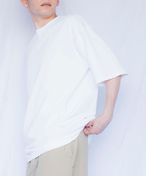 United Athle(ユナイテッドアスレ)の「9.1オンス マグナムウェイト ビッグシルエット Tシャツ 441101(Tシャツ/カットソー・メンズ・ホワイト/ライトグレー/ブラック・X-LARGE/LARGE/MEDIUM)」の9枚目の写真