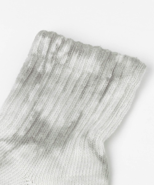 Healthknit(ヘルスニット)の「【Healthknit(ヘルスニット)】タイダイ3Pソックス(ソックス/靴下・メンズ・その他1・FREE)」の2枚目の写真