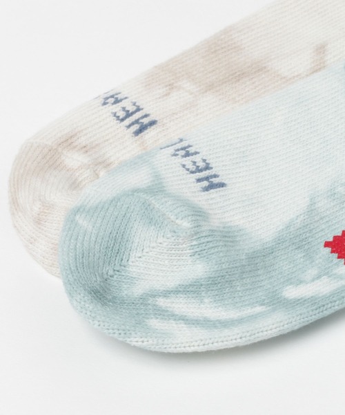 Healthknit(ヘルスニット)の「【Healthknit(ヘルスニット)】タイダイ3Pソックス(ソックス/靴下・メンズ・その他1・FREE)」の5枚目の写真