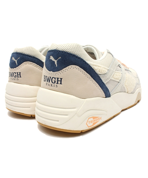 BWGH for PUMA（ブルックリン ウィー ゴー ハード フォー プーマ）の「R698 X BWGH (UNISEX)（スニーカー・メンズ・ネイビー/ホワイト・11/10/4/5/7/8/6/9/3）」の5枚目の写真