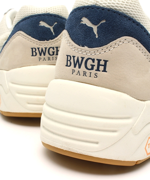BWGH for PUMA（ブルックリン ウィー ゴー ハード フォー プーマ）の「R698 X BWGH (UNISEX)（スニーカー・メンズ・ネイビー/ホワイト・11/10/4/5/7/8/6/9/3）」の11枚目の写真